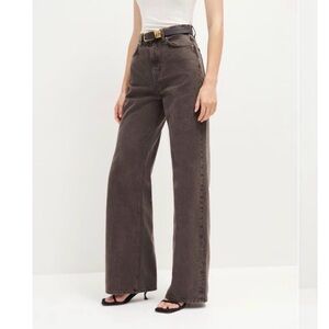 Reformation Jeans brown denim